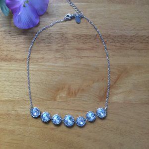 RSVP Rhinestone Crystal Necklace